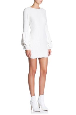 MANNING CARTELL PARTY SEQUENCE WHITE DRESS SIZE 6 for rent on The Volte - image 2