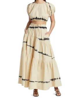 SWF Homecoming Abode Crop & Skirt Set Cream Size 12 for rent on The Volte - image 1