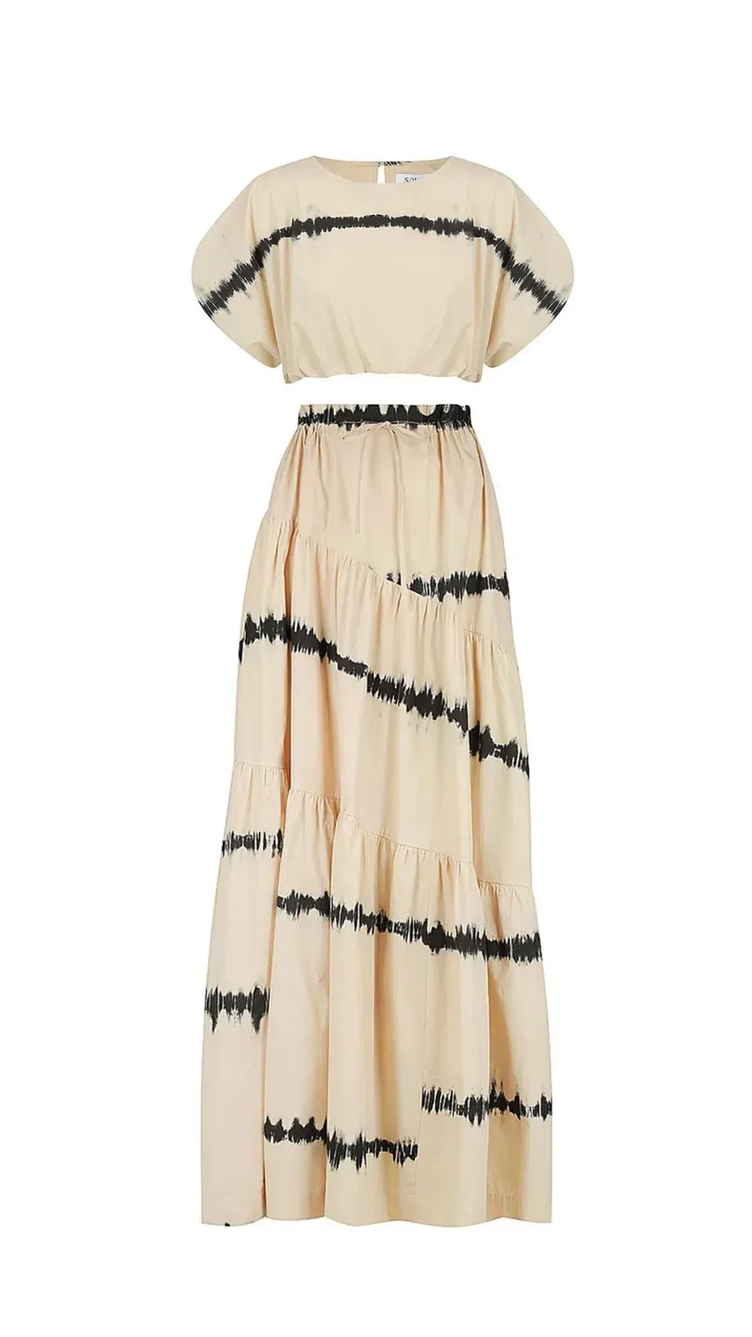 SWF Homecoming Abode Crop & Skirt Set Cream Size 12 for rent on The Volte - main image