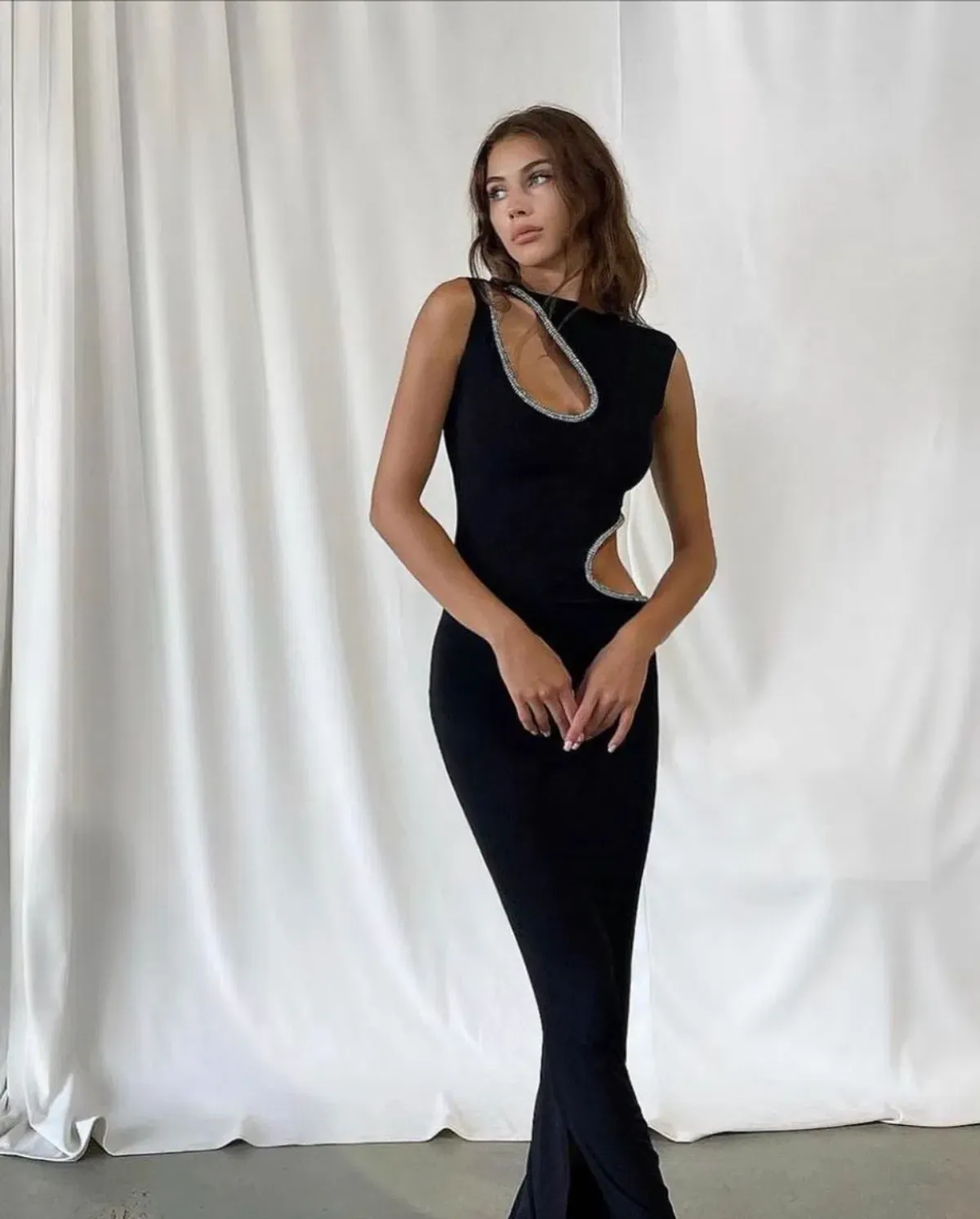 Ivona Skelo Viva Dress Black Size 8 & 10 - Image 1