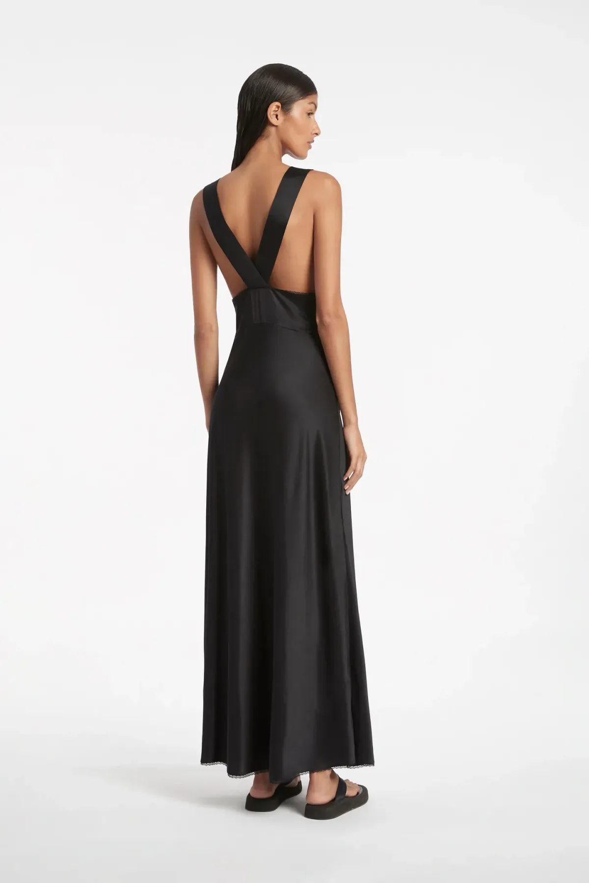 Sir The Label Aries Cut Out Gown Black Size 1 - Image 4