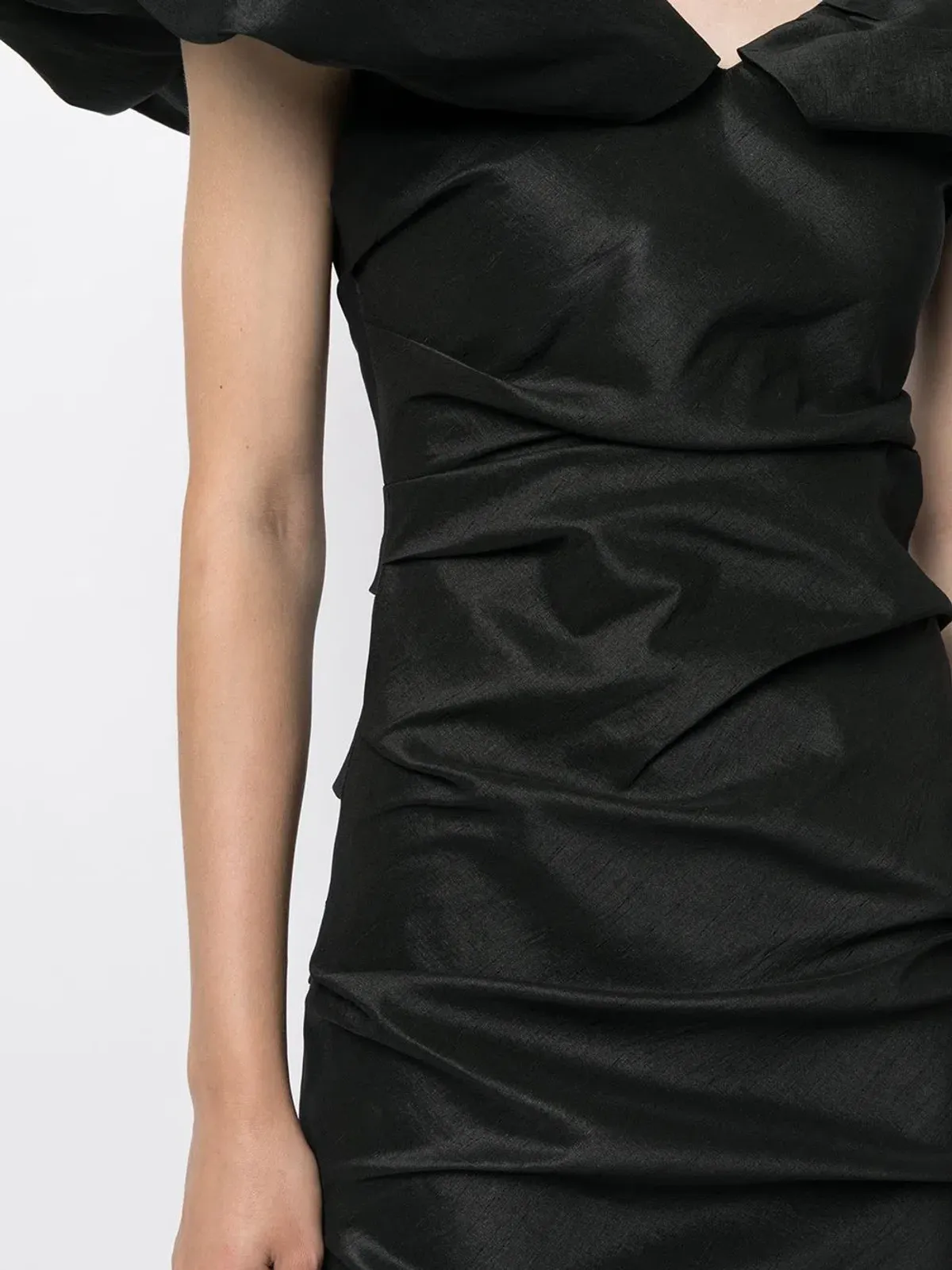 Rachel Gilbert Frey Gown Black Size AU 8 - Image 4