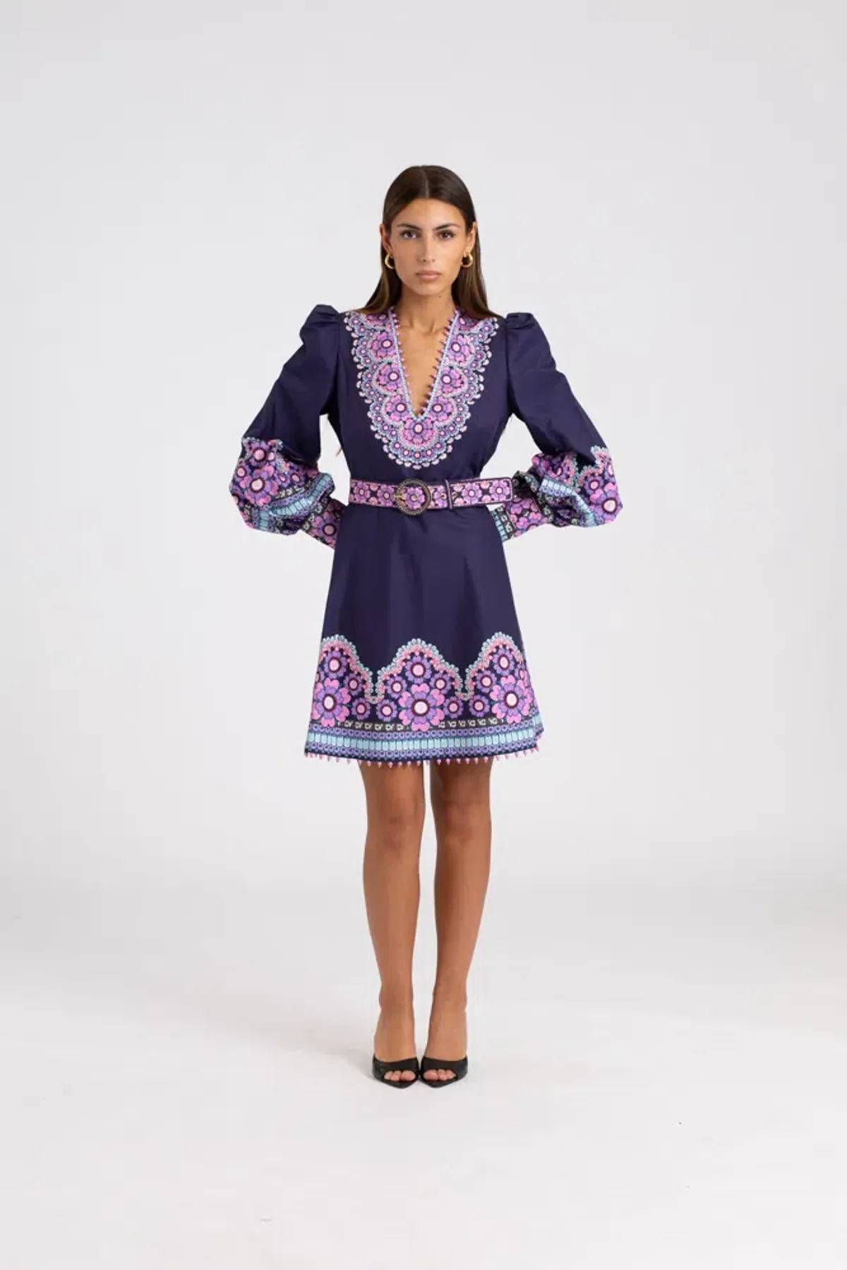 Zimmermann Celestial Beaded Mini Dress Gemini Daisy Size 1 / Au 10 - Image 1