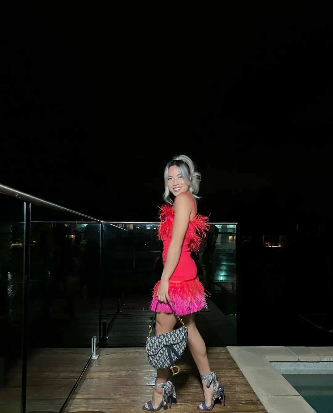 Staud Etta Dress Blood Orange Size XS/ Au 6 for rent on The Volte - main image
