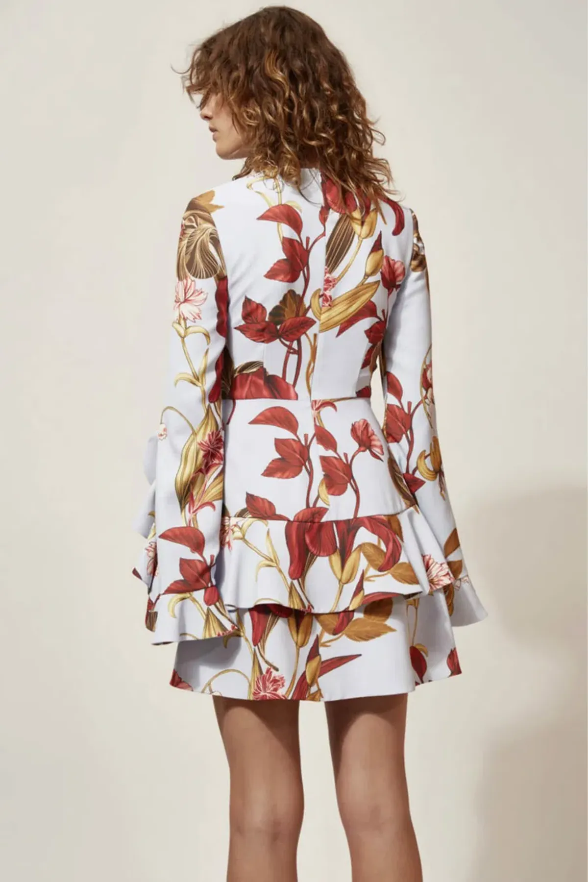 C/MEO Collective Gossamer Long Sleeve Dress Print Size M / Au 10 - Image 2