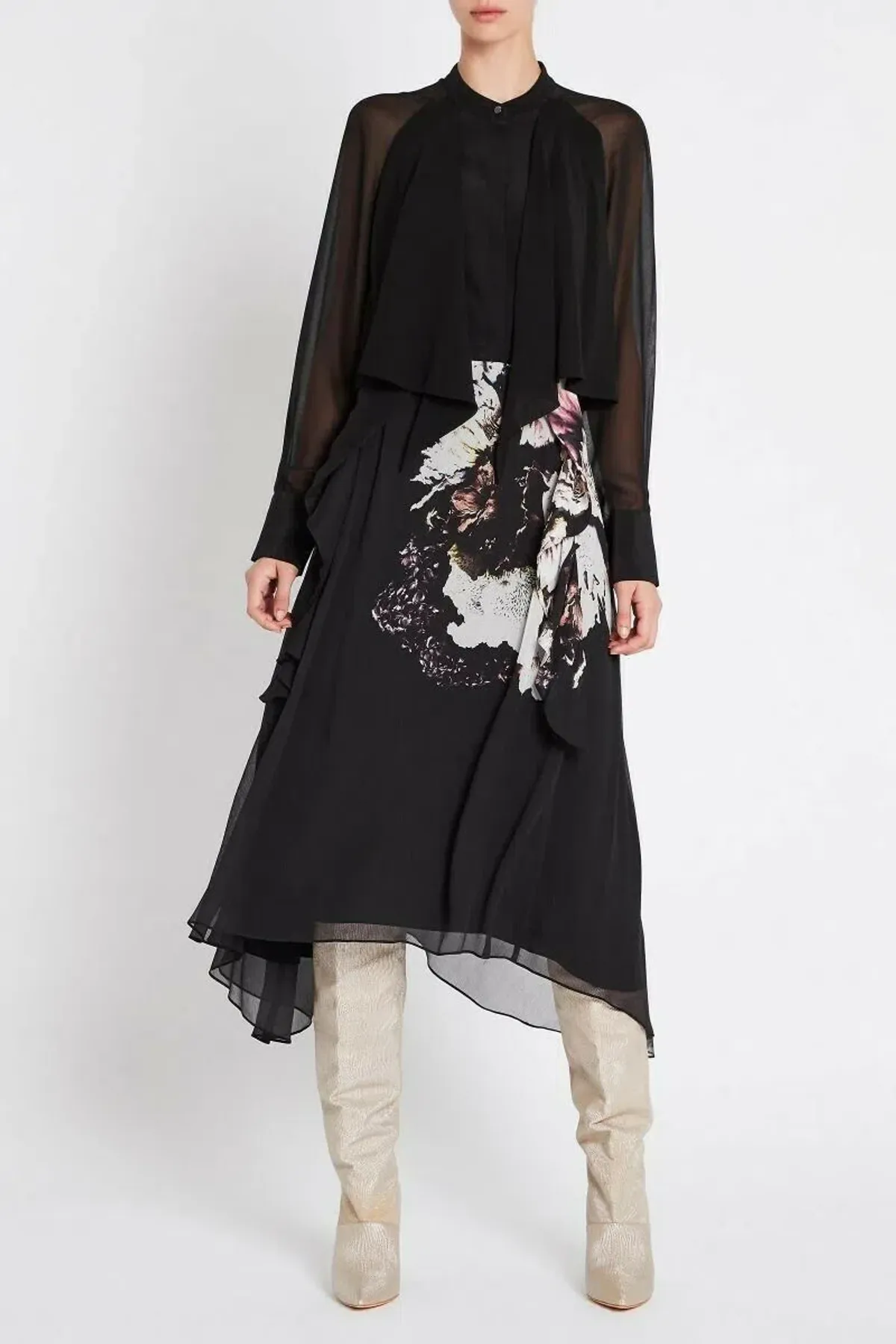 Sass and Bide Bloom Skirt Print Size 40 / Au 10 - Image 1