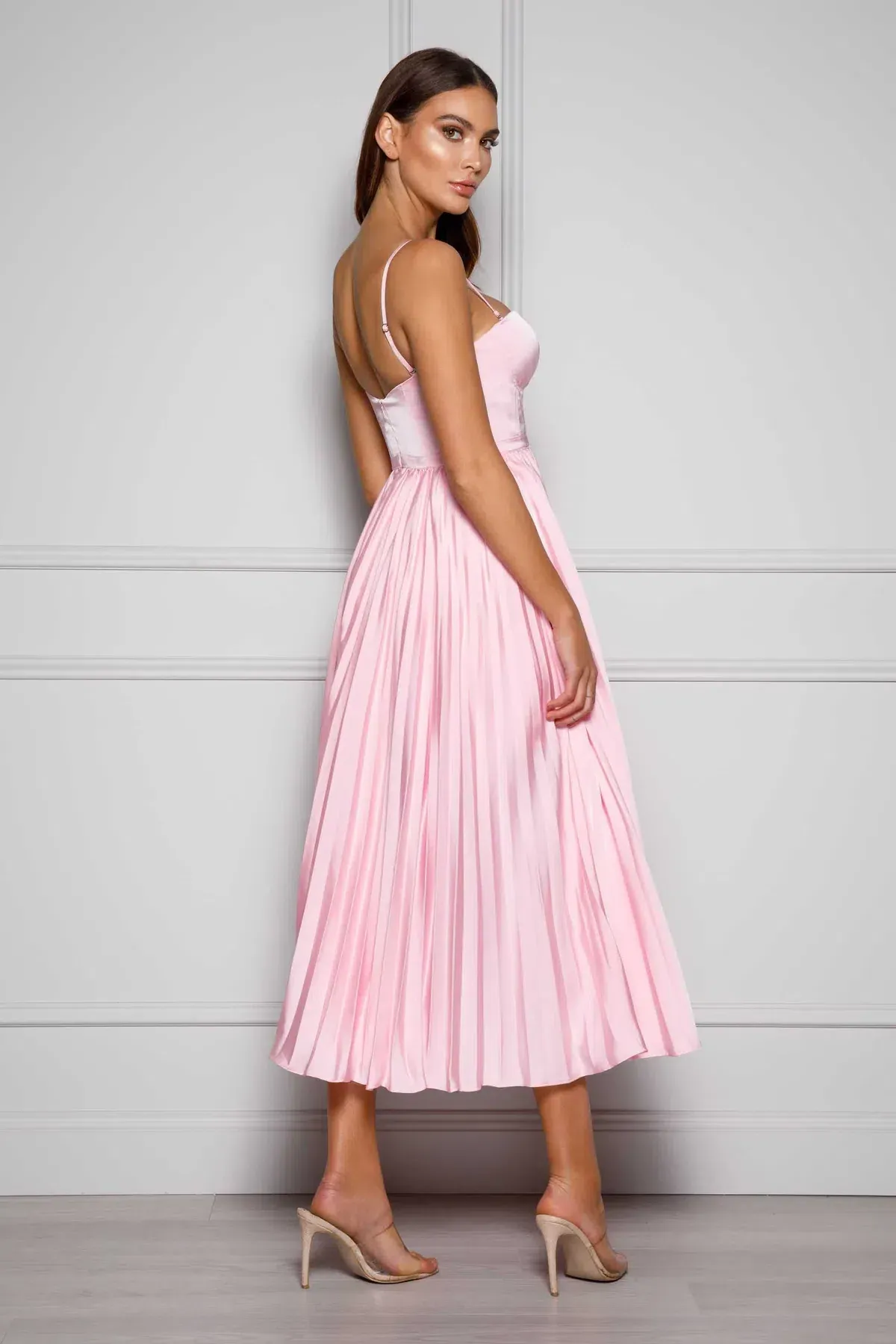 Elle Zeitoune Milan Dress Pink Size 8 - Image 2
