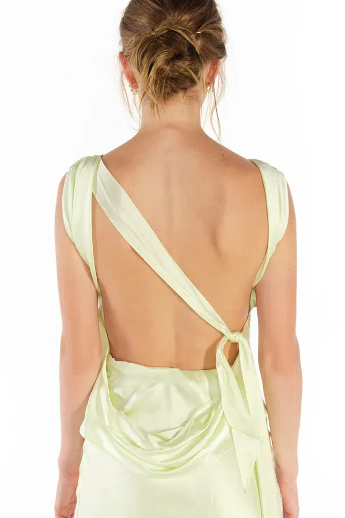 The Bar Asher Top and Carter Skirt Set Limoncello Size 6 - Image 2