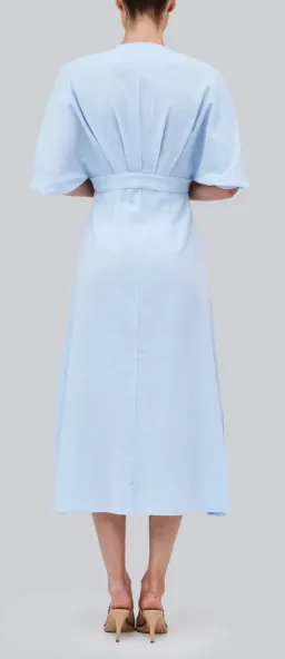 The Fifth Riley Midi Dress in Sky Blue Size 10 for rent on The Volte - image 2