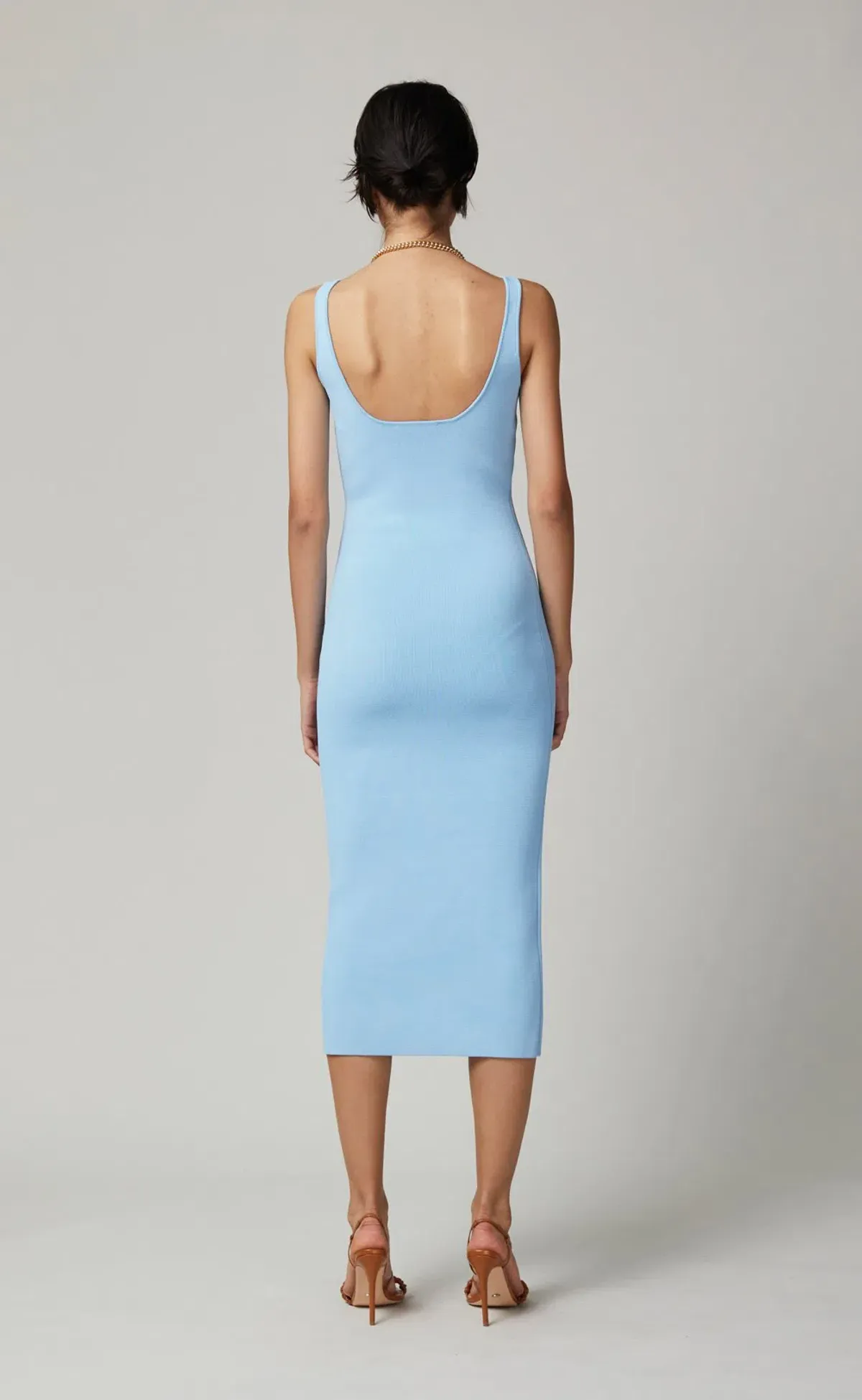 Bec & Bridge Emeline Midi Dress Blue Size 10 - Image 3