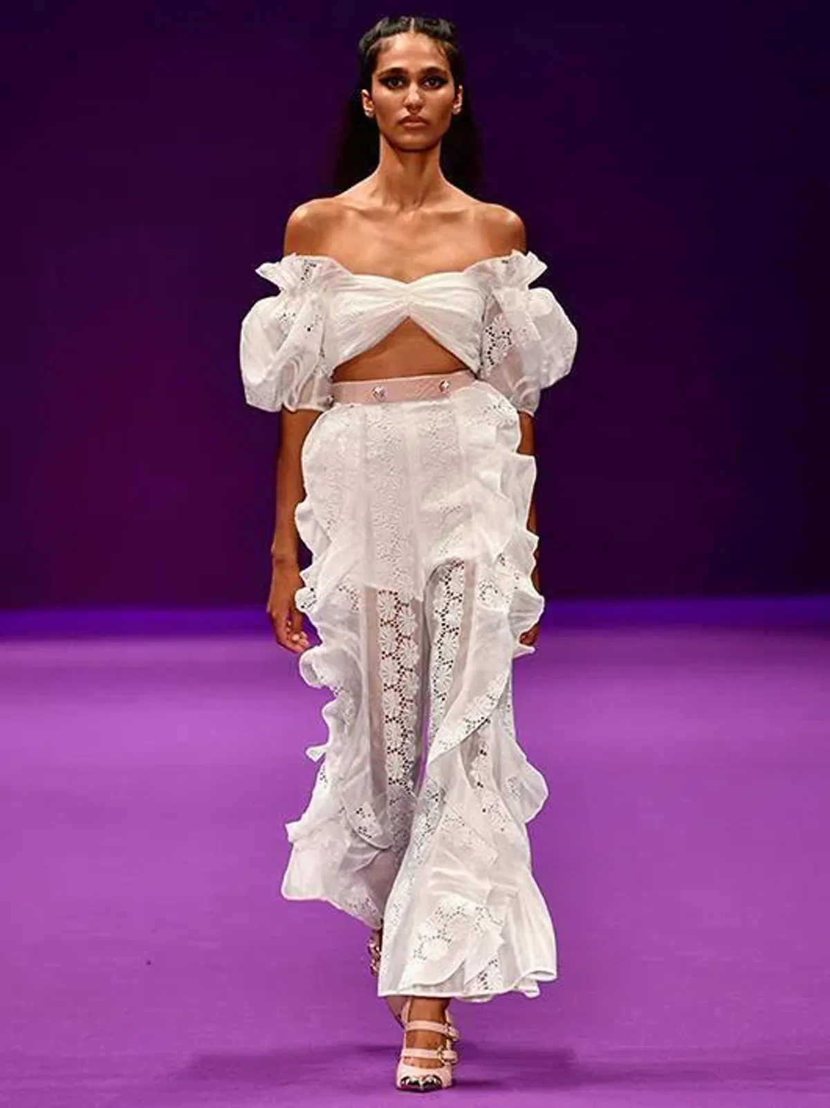 Alice McCall Dreamboat Top & Seashell Pants Set White Size 6 - Image 1
