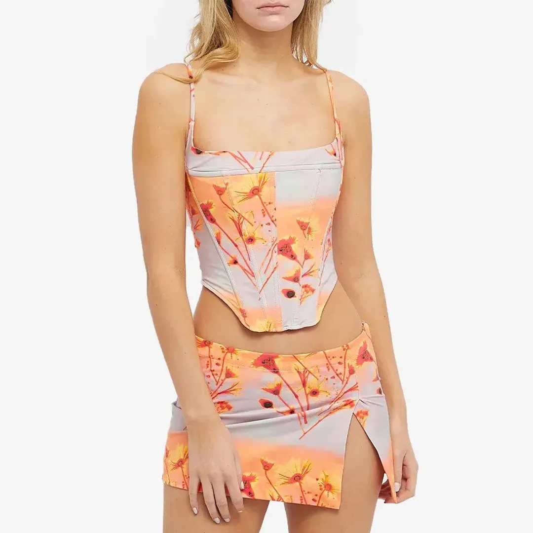 Miaou Venus Corset Print Size Size XS/ Au 6 for rent on The Volte - main image