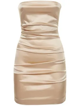 Bec & Bridge Heather Mini Dress Champagne Size 8 for rent on The Volte - image 3