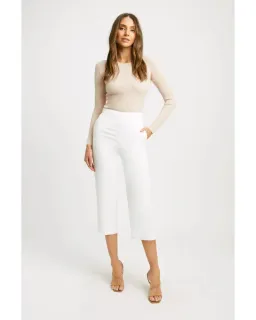 Kookai Oyster Pants White Size AU 8 for rent on The Volte - image 1
