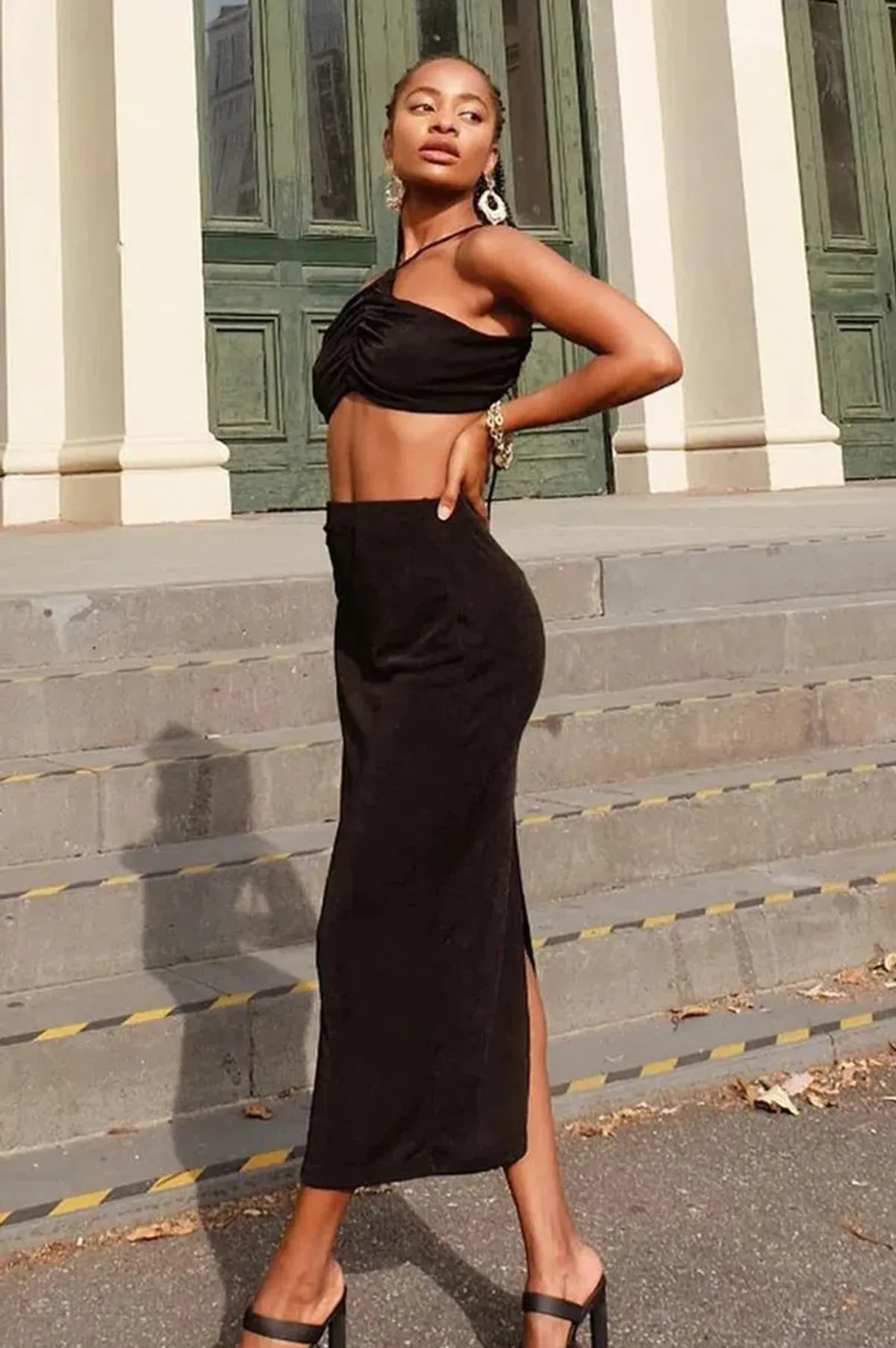 She is Us On Demand Set in Black Size S/ Au 8 for rent on The Volte - main image
