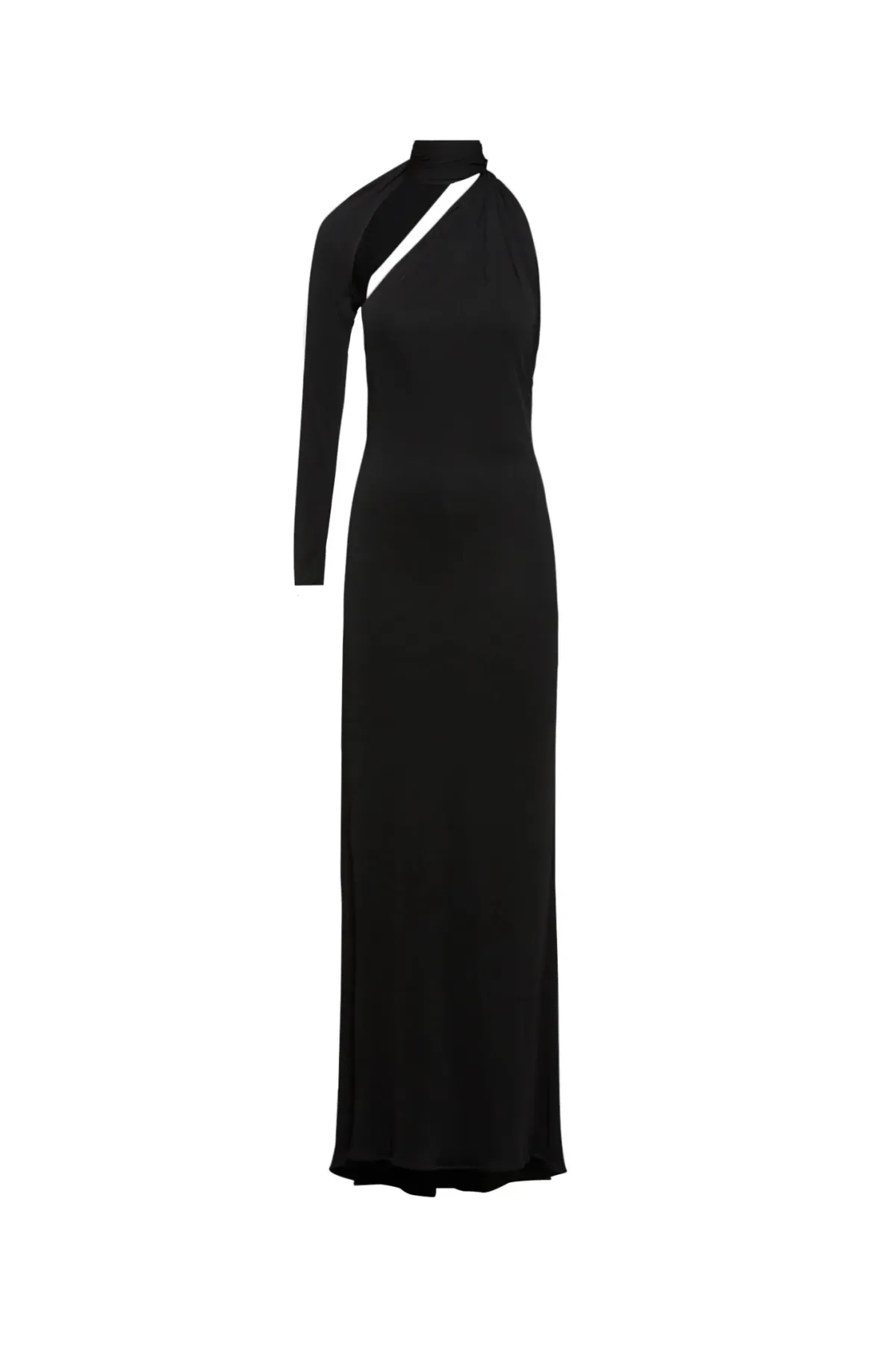 Scanlan Theodore Italian Knit Gown Black Size 6 - Image 3