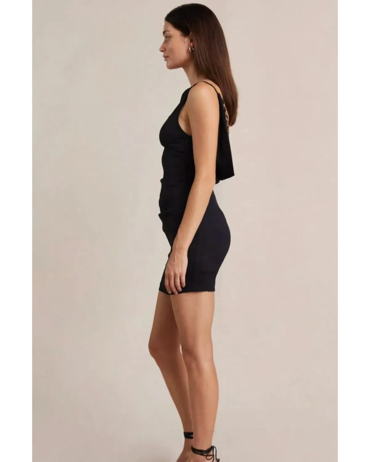 Bec & Bridge Modern Romance Mini Dress Black Size AU 8 - Image 3