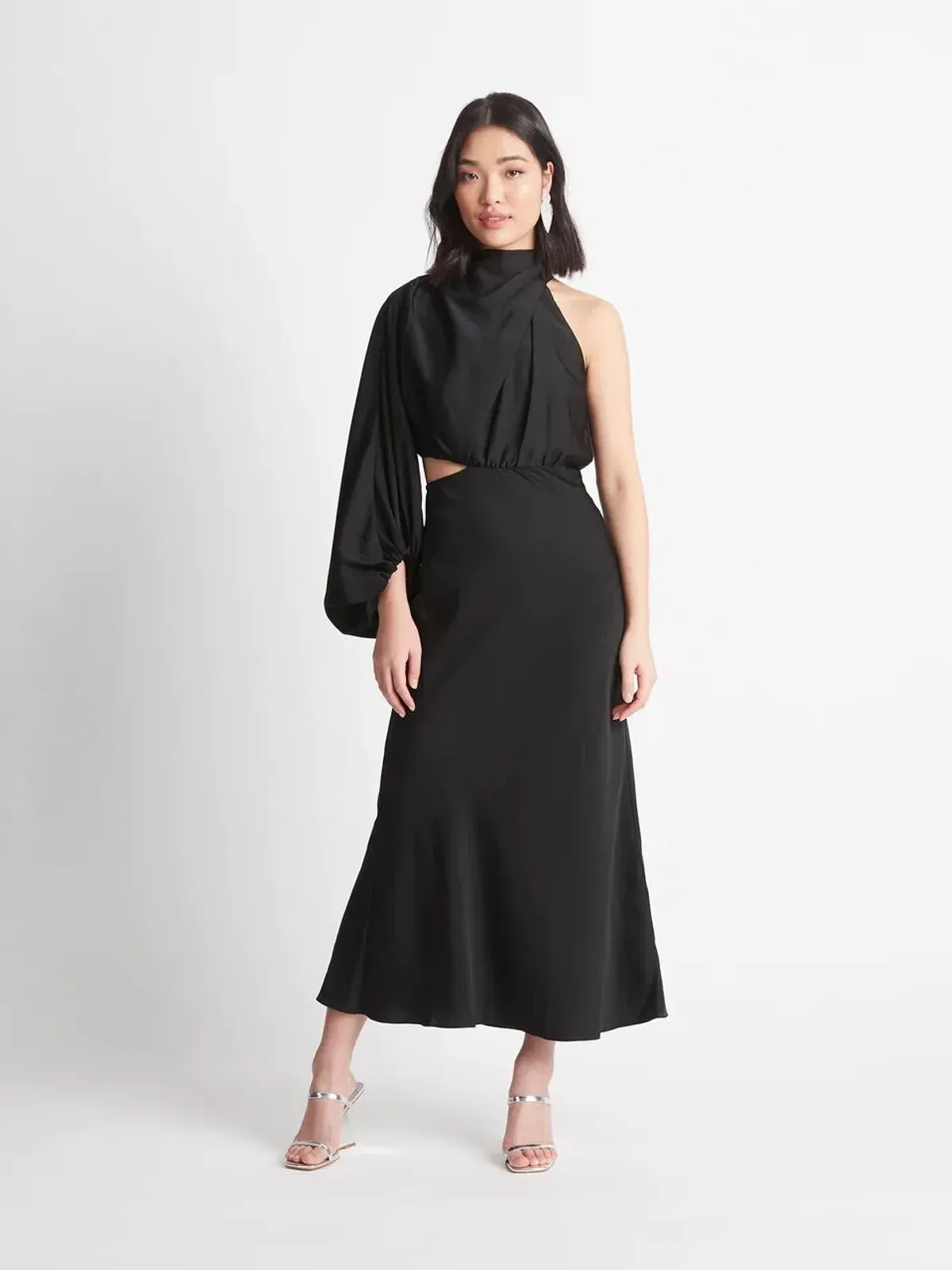 Sheike Olivia Maxi Dress Black Size 8 for rent on The Volte - main image