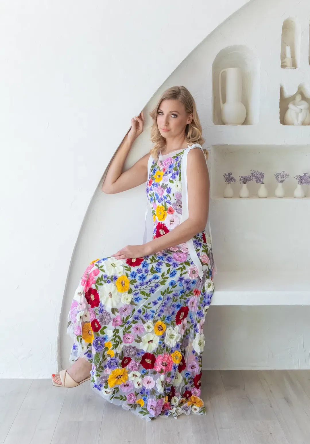 Rachel Gilbert Nya Maxi Gown Multi Size 1 / AU 8 for rent on The Volte - main image