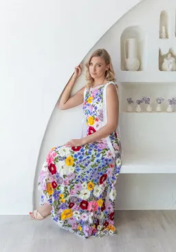 Rachel Gilbert Nya Maxi Gown Multi Size 1 / AU 8 for rent on The Volte - image 9