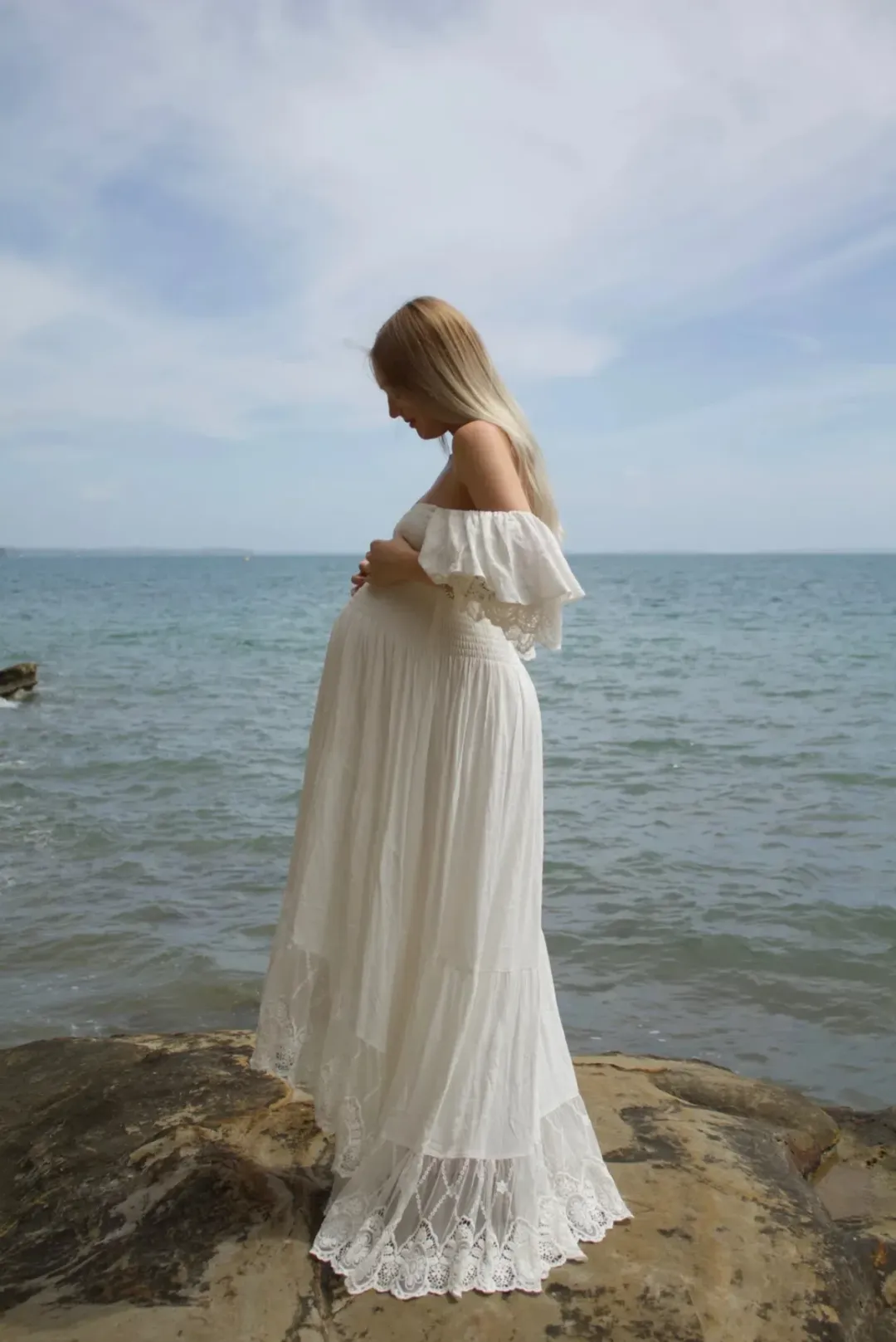 Coven & Co Folklore Gown Natural White Size M for rent on The Volte - main image