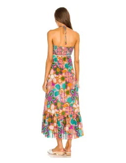 Zimmermann Lola Frill Picnic Dress Purple Floral Size 1 / Au 10 for rent on The Volte - image 3