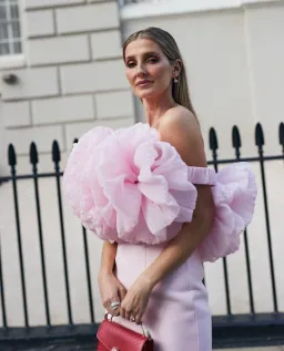 Rachel Gilbert Angelo Gown Maxi Dress in Pink Size AU 6 for rent on The Volte - image 2