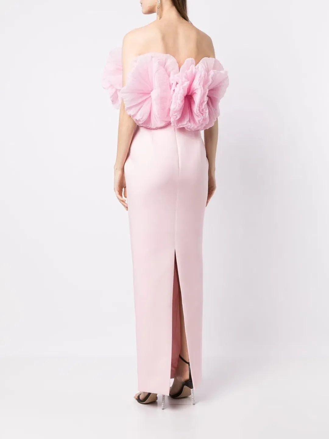 Rachel Gilbert Angelo Gown Maxi Dress in Pink Size AU 6 for rent on The Volte - main image