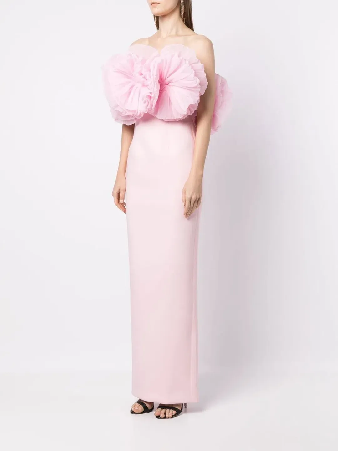 Rachel Gilbert Angelo Gown Maxi Dress in Pink Size AU 6 for rent on The Volte - main image