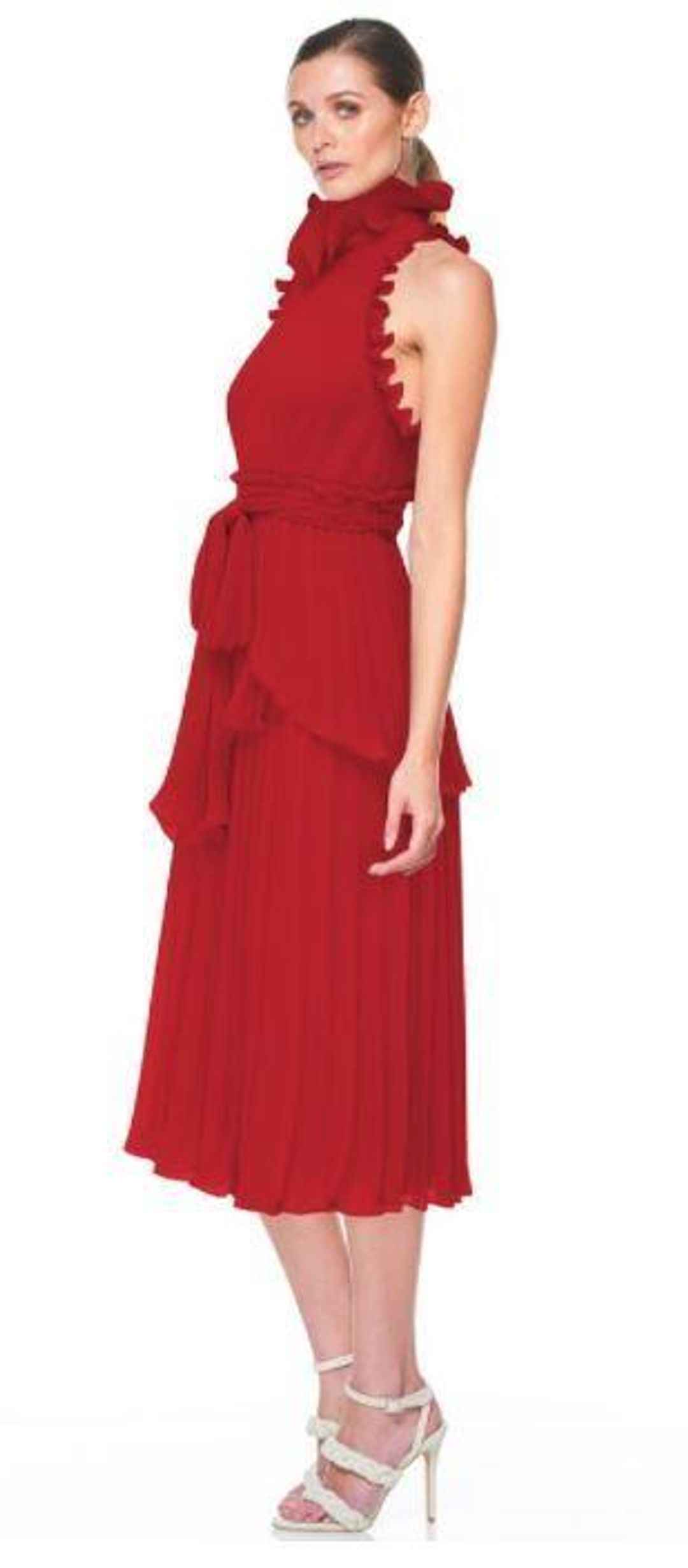 TALULAH JODI DRESS – RED size 8 for rent on The Volte - main image