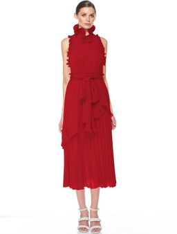 TALULAH JODI DRESS – RED size 8 for rent on The Volte - image 1