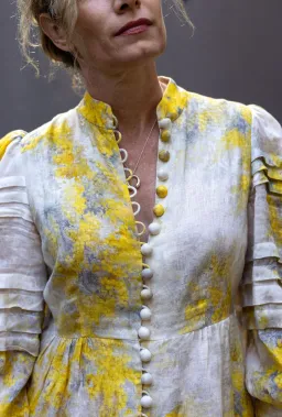 Zimmermann Botanica Wattle Linen Mini Dress Print Size 1 / Au 10 for rent on The Volte - image 5