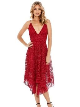 Nicholas Berry Floral Lace Ball Dress size 10 for rent on The Volte - image 1
