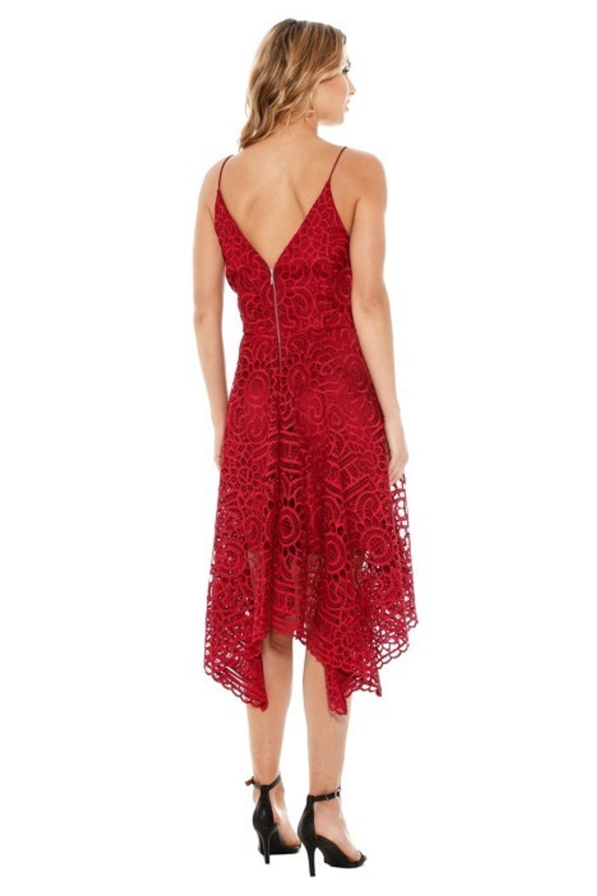 Nicholas Berry Floral Lace Ball Dress size 10 - Image 4