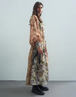Alemais Phillipa Shirtdress Mix Floral Size 14 for rent on The Volte - image 2