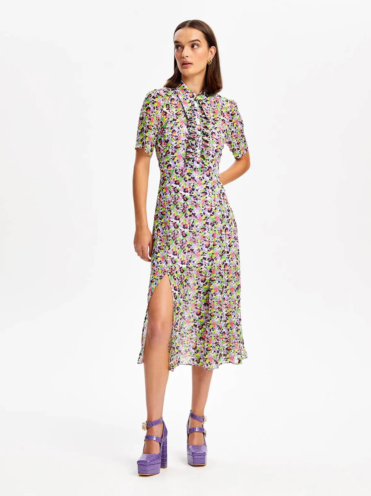 Alice McCall Midnight Sun Midi Dress Multi Size XS / Au 6 - Image 5