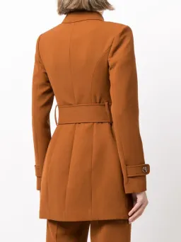 Alice McCall Journey Belted Blazer Dress Brown Size 10 for rent on The Volte - image 3