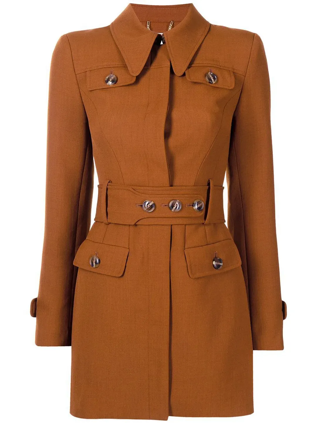Alice McCall Journey Belted Blazer Dress Brown Size 10 for rent on The Volte - main image