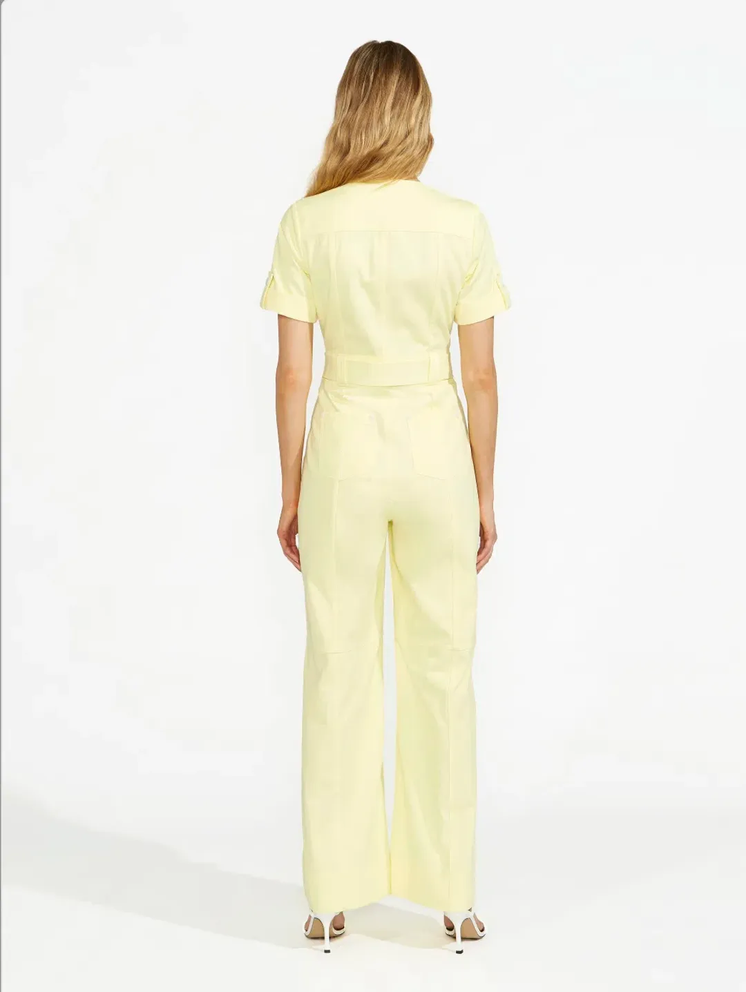 Alice McCall Daisy Dreams Jumpsuit in Citrus Yellow Size 8 for rent on The Volte - main image