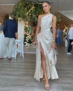Sonya Moda Nour Dress Pearl Gold Size 8 for rent on The Volte - image 4