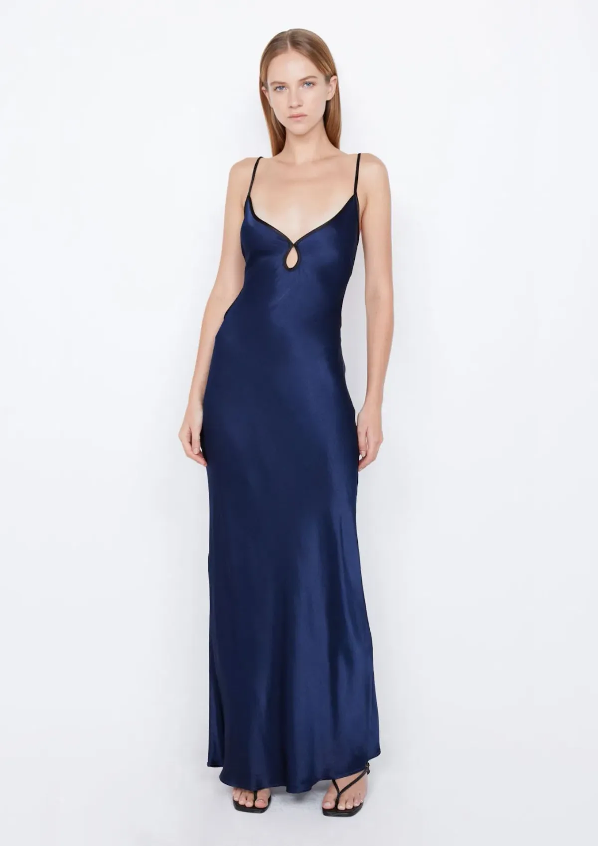 Bec & Bridge Cedar City Maxi Dress Navy Size 8 - Image 1