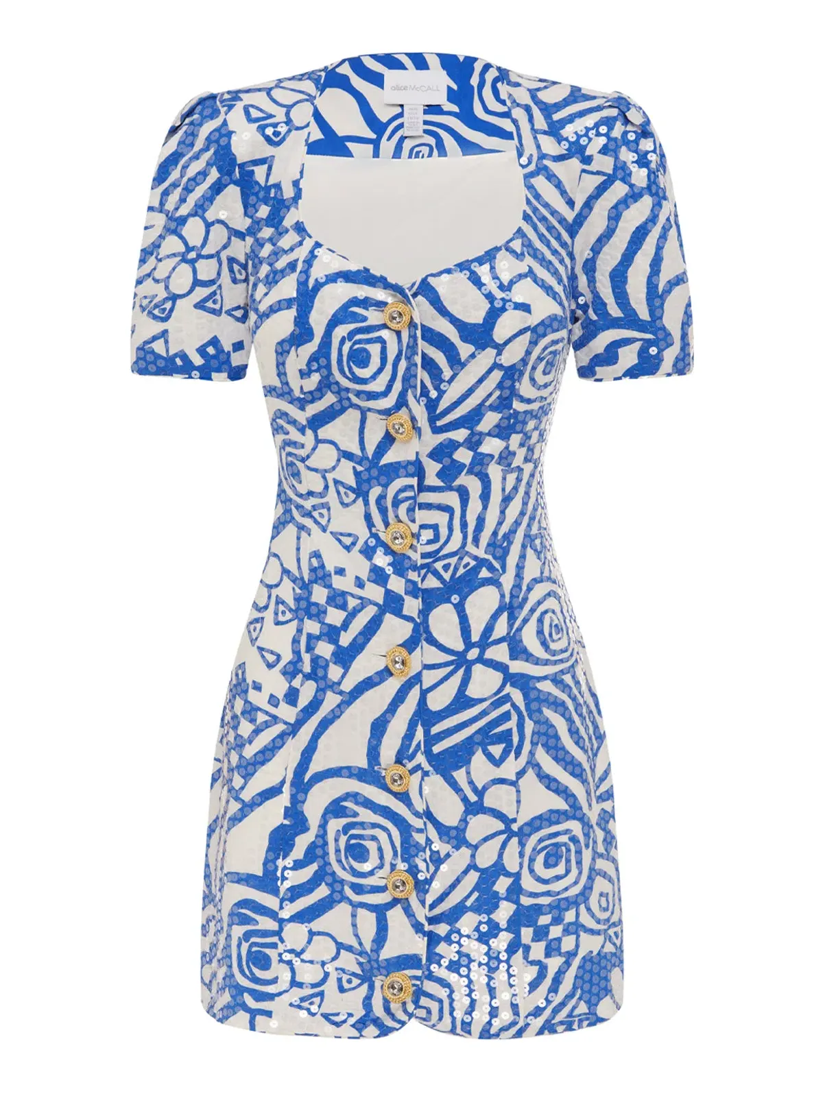Alice McCall Daisy Daze Mini Dress Royal Size L / Au 12 - Image 5