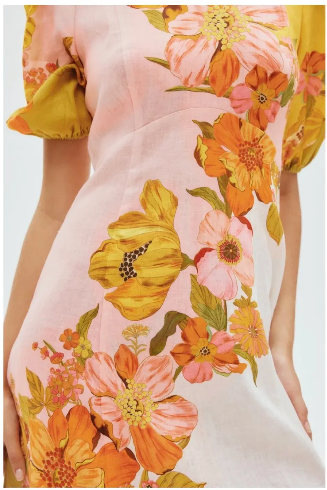 Alemais - Silas Midi Dress - Size 14 for rent on The Volte - main image