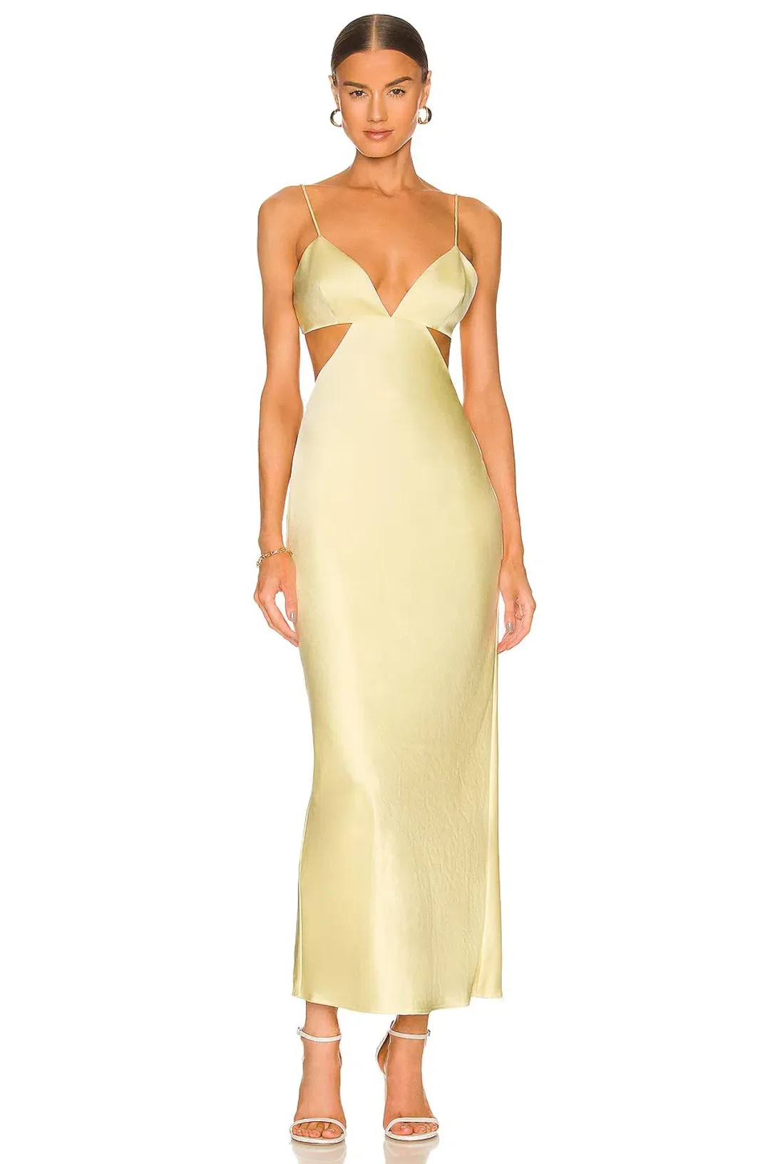 Significant Other Jacy Dress in Butter Yellow Size 6 for rent on The Volte - main image