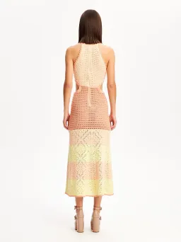 Alice McCall Salty Kisses Midi Dress Tea Rose Pink Size 14 / XL for rent on The Volte - image 3