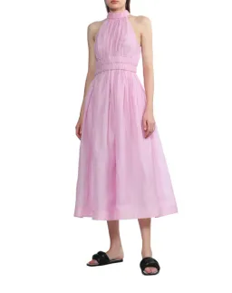 Zimmermann The Prima Halter Midi in Persimmon Size 16 for rent on The Volte - image 1