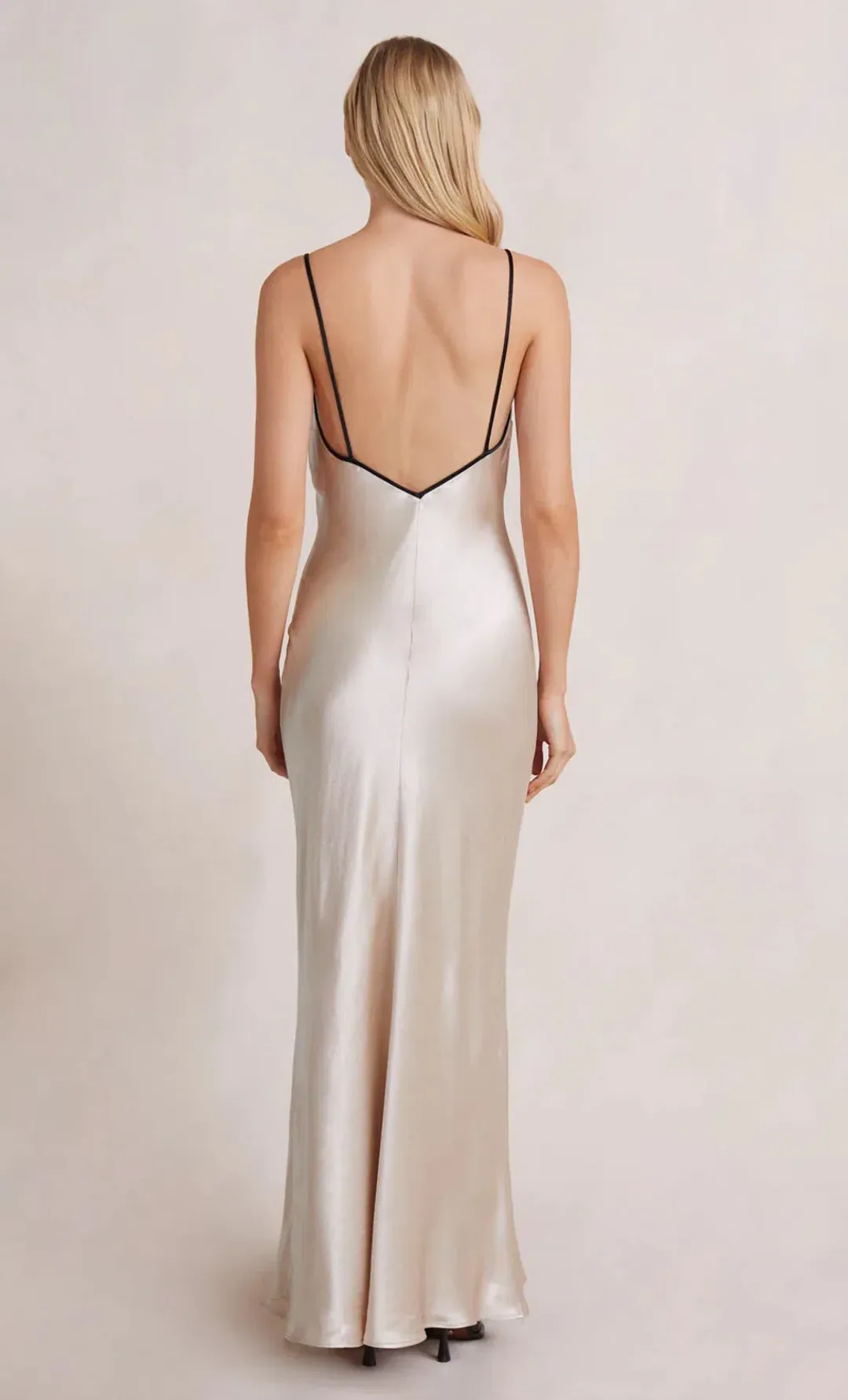 Bec & Bridge Kara Keyhole Maxi Dress Sand Size 10 for rent on The Volte - main image