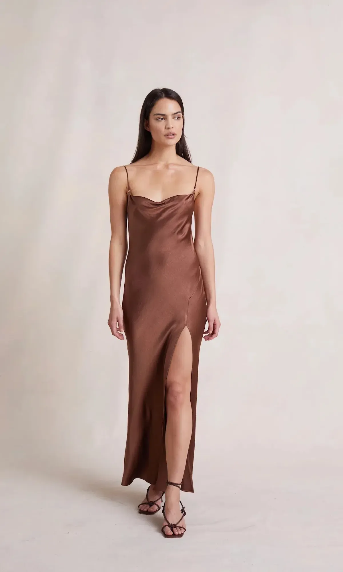 Bec & Bridge Annika Gown Brown Size 8 - Image 1