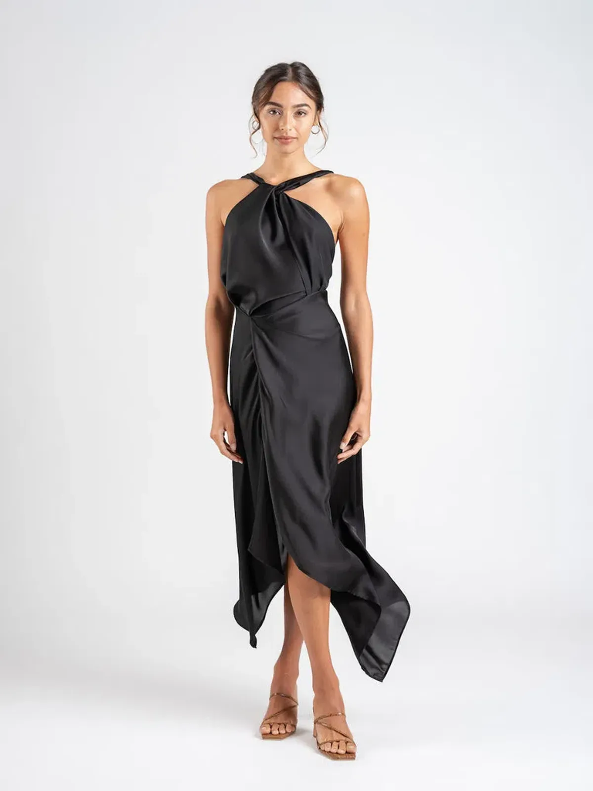 One Fell Swoop Audrey Dress Black Air Po Size 10 - Image 1