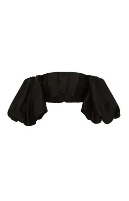 Aje Eugenie Top and Lucie Short Set Black Size 8 for rent on The Volte - image 3